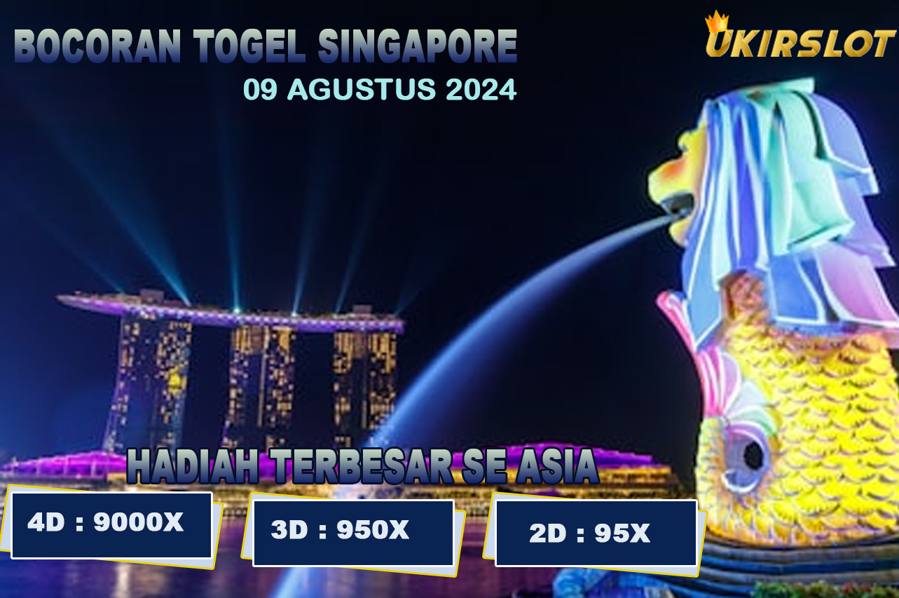 PREDIKSI TOGEL SINGAPORE 09 AGUSTUS 2024