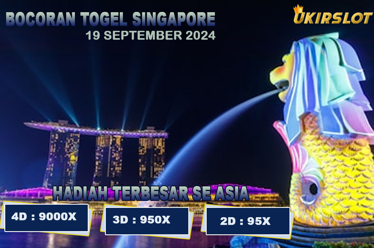 PREDIKSI TOGEL SINGAPORE 19 SEPTEMBER 2024