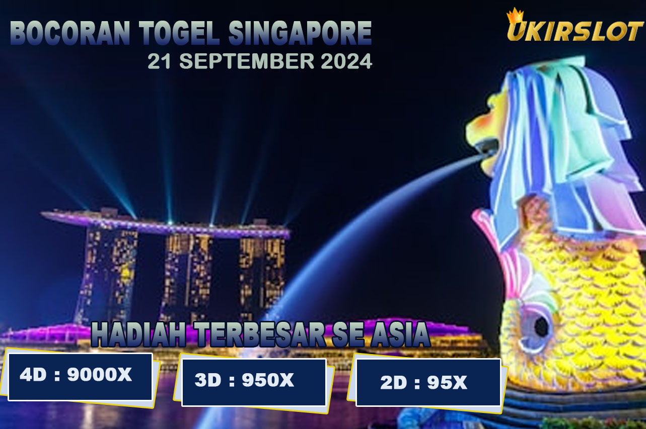 PREDIKSI TOGEL SINGAPORE 21 SEPTEMBER 2024