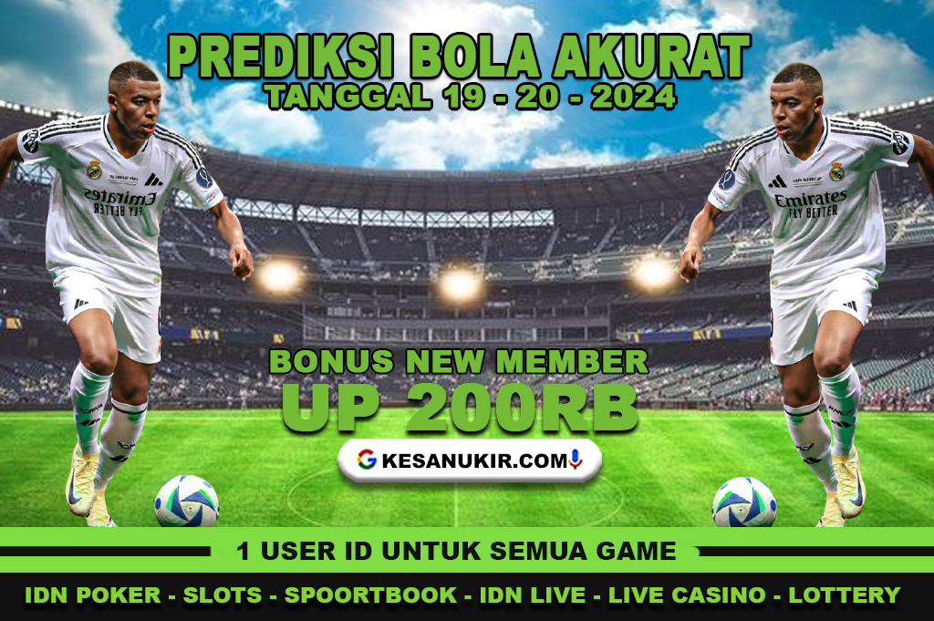 PREDIKSI PERTANDINGAN SEPAK BOLA 19 – 20 OKTOBER 2024