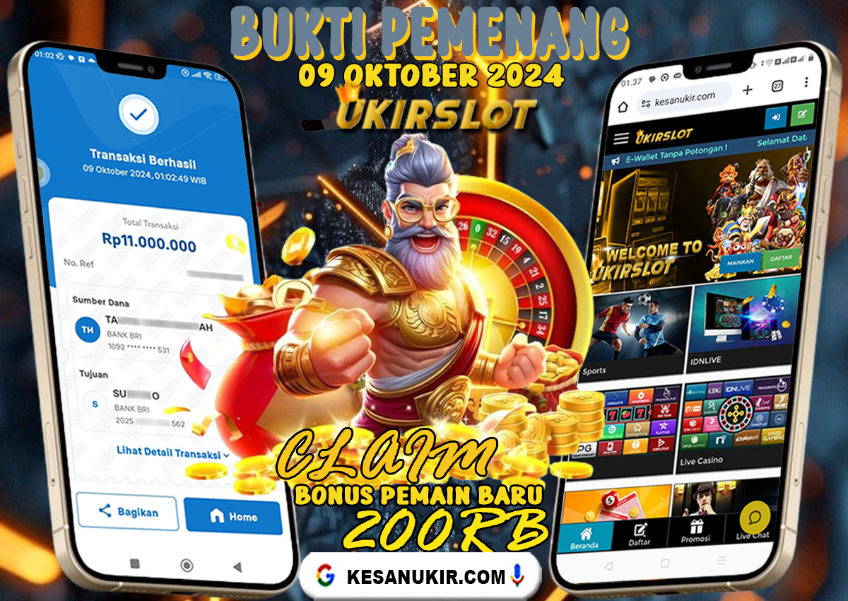 BUKTI KEMENANGAN TANGGAL 09 OKTOBER