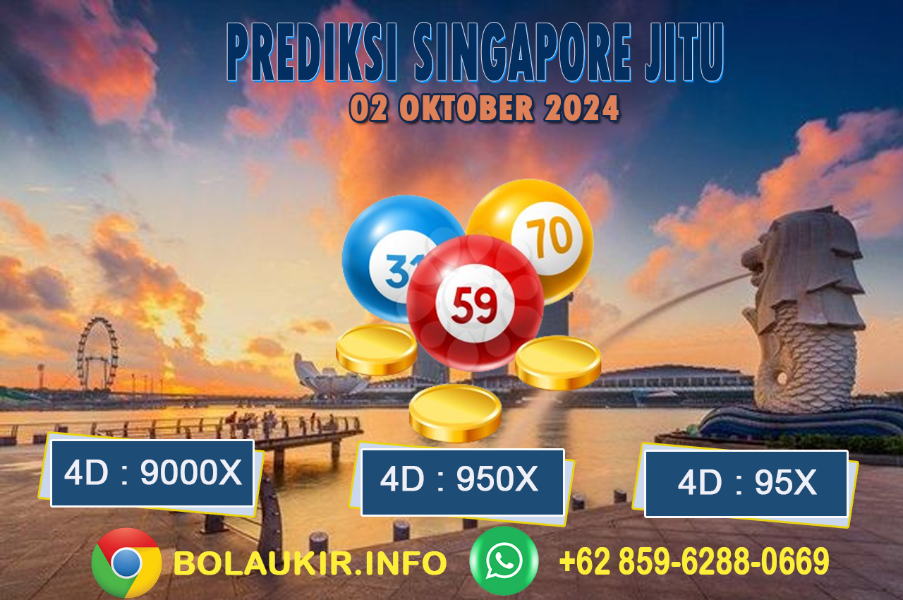 PREDIKSI TOGEL SINGAPORE 02 OKTOBER 2024