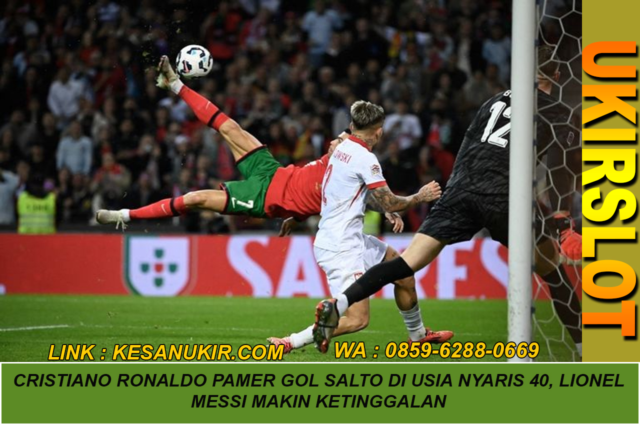 Cristiano Ronaldo Pamer Gol Salto di Usia Nyaris 40, Lionel Messi Makin Ketinggalan