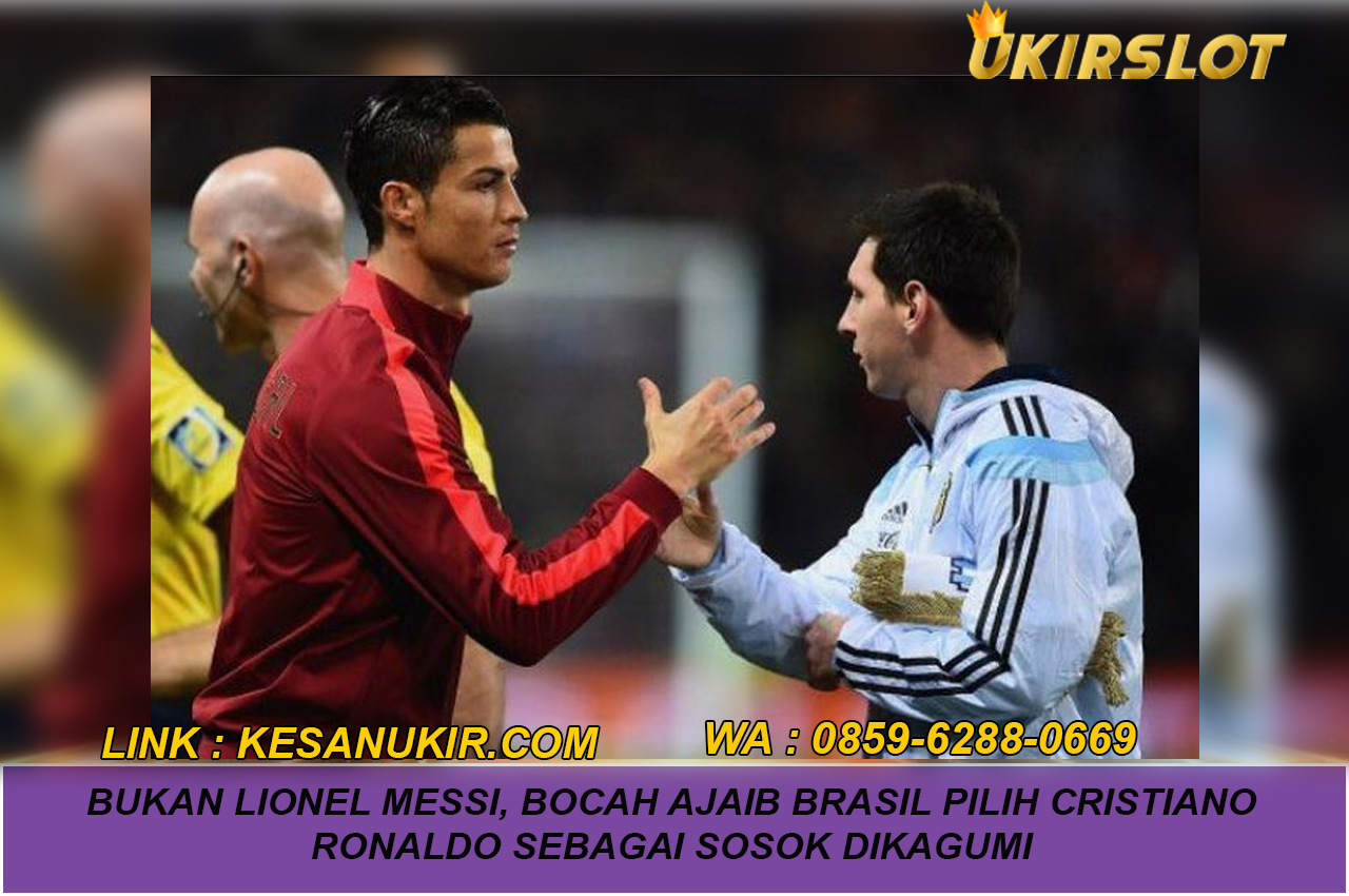 Bukan Lionel Messi, Bocah Ajaib Brasil Pilih Cristiano Ronaldo sebagai Sosok Dikagumi