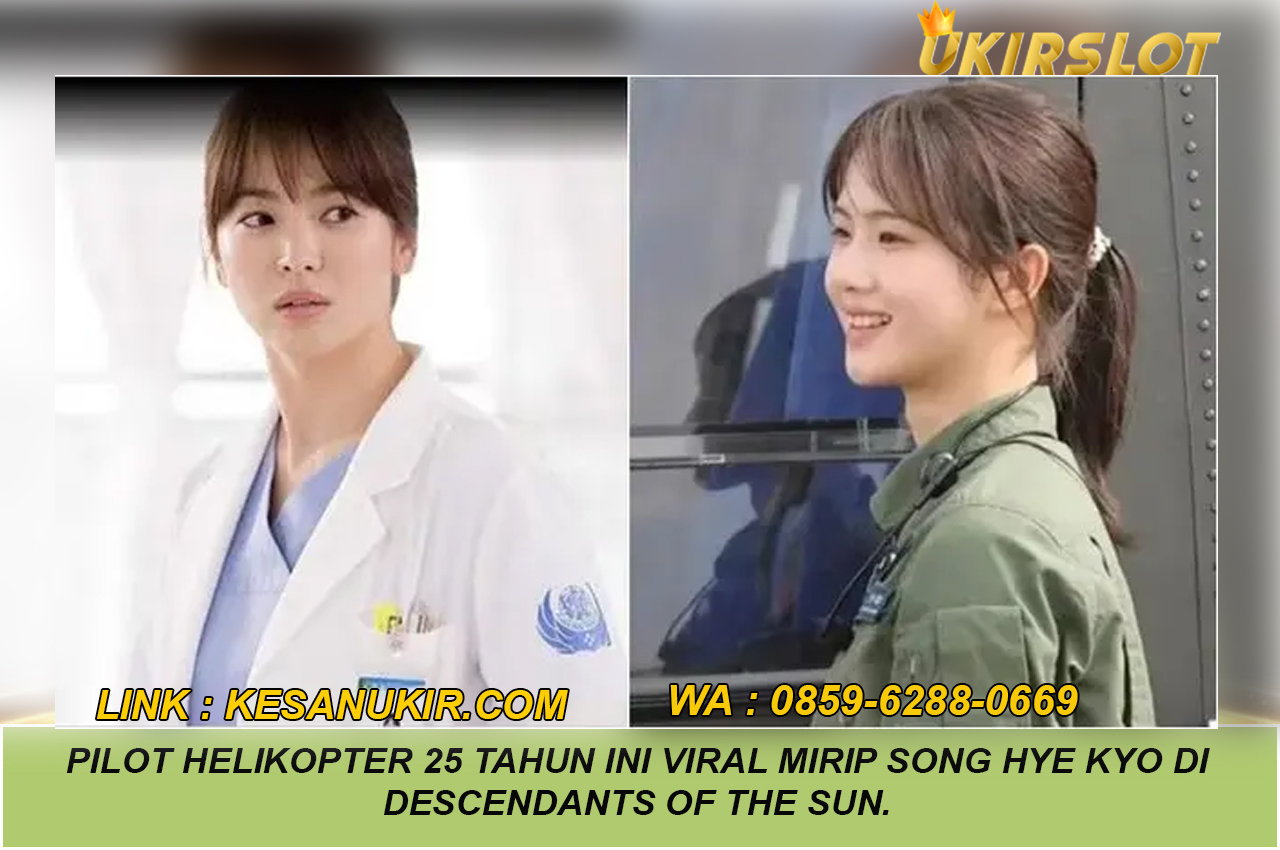 Pilot Helikopter 25 Tahun Ini Viral Mirip Song Hye Kyo di Descendants of the Sun