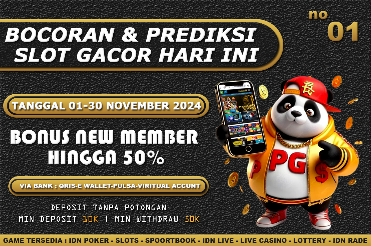 PREDIKSI SLOT GACOR TANGGAL 23 NOVEMBER 2024