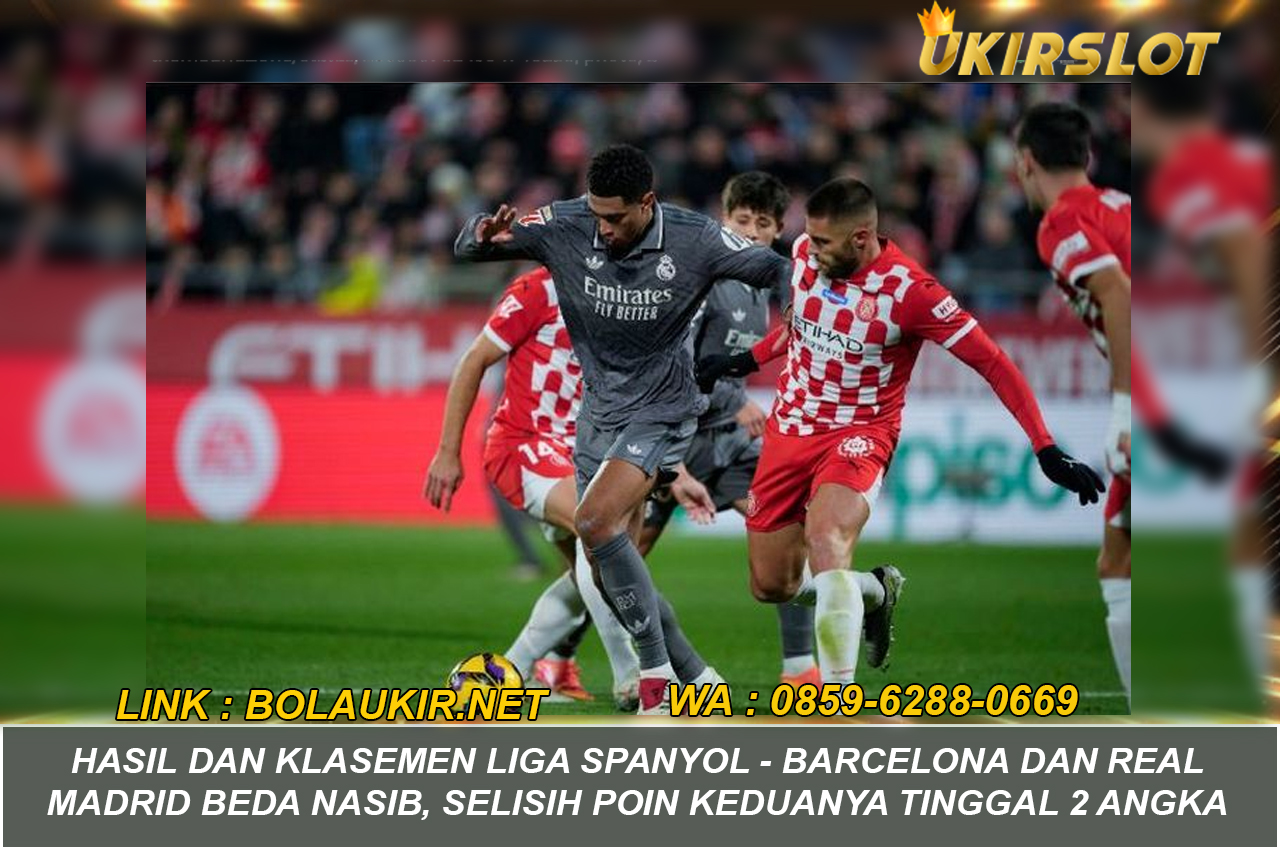 Hasil dan Klasemen Liga Spanyol - Barcelona dan Real Madrid Beda Nasib, Selisih Poin Keduanya Tinggal 2 Angka