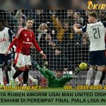 Kata-Kata Ruben Amorim Usai Man United Disingkirkan Tottenham di Perempat Final Piala Liga Inggris