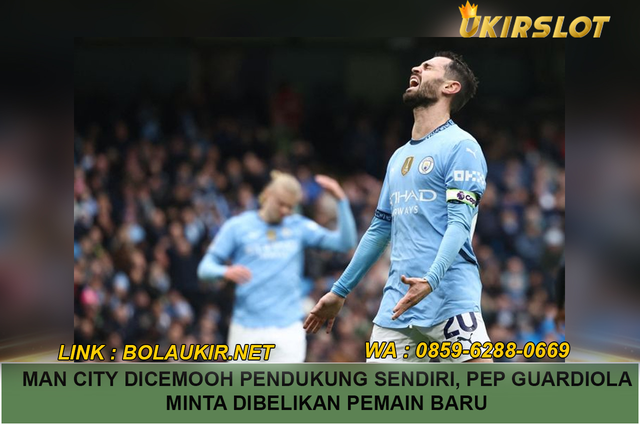 Man City Dicemooh Pendukung Sendiri, Pep Guardiola Minta Dibelikan Pemain Baru