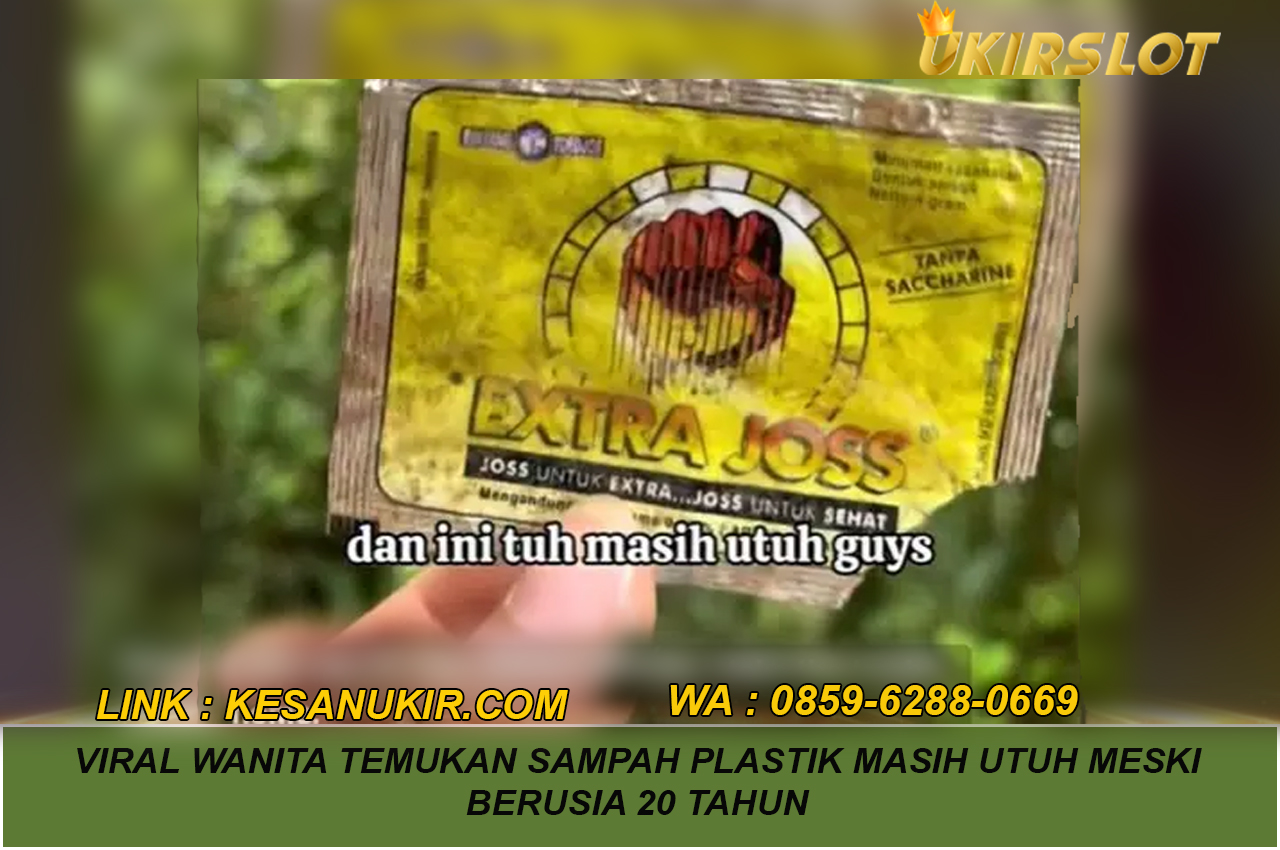 Viral Wanita Temukan Sampah Plastik Masih Utuh Meski Berusia 20 Tahun