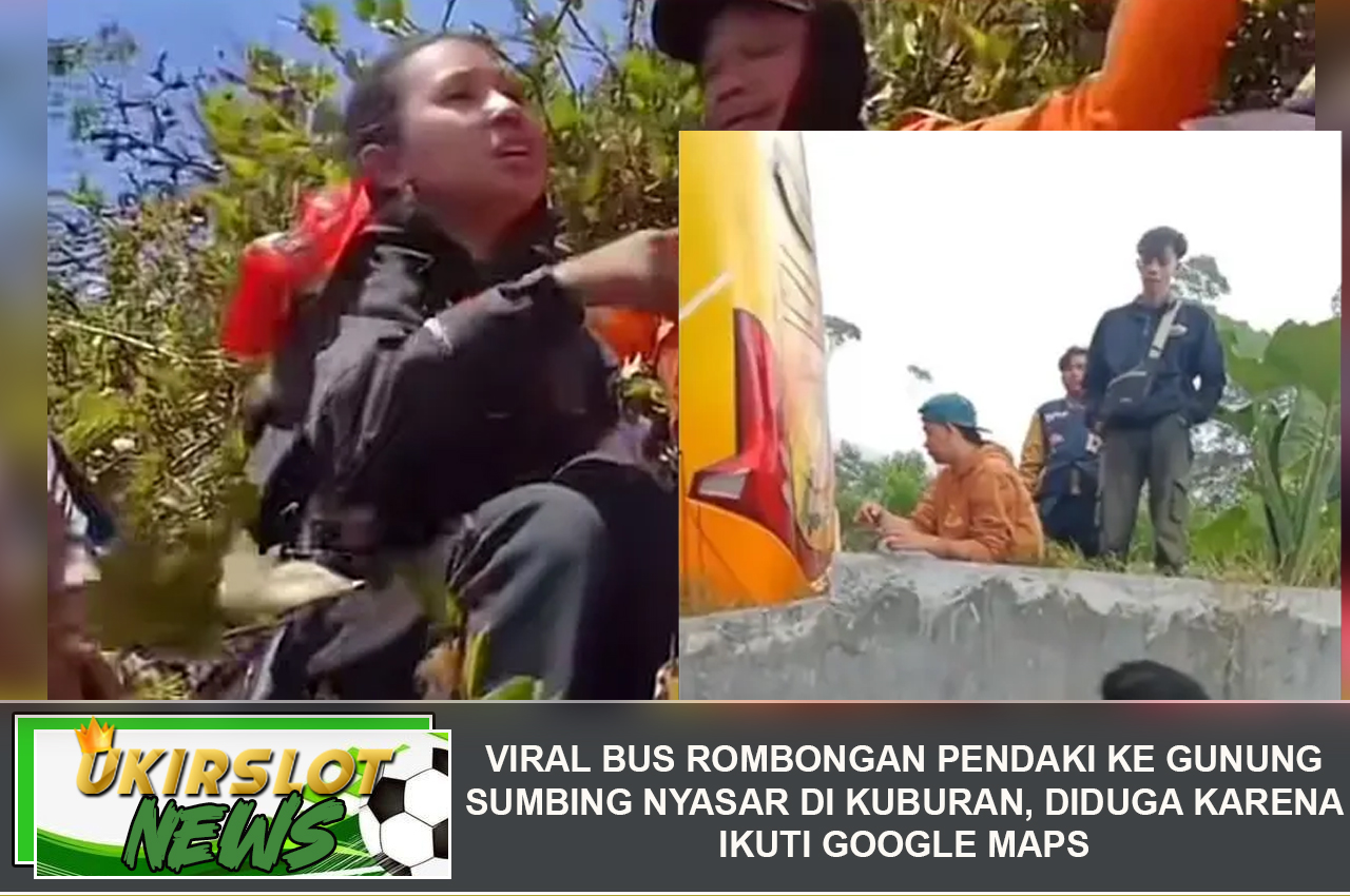 Viral Bus Rombongan Pendaki ke Gunung Sumbing Nyasar di Kuburan, Diduga karena Ikuti Google Maps