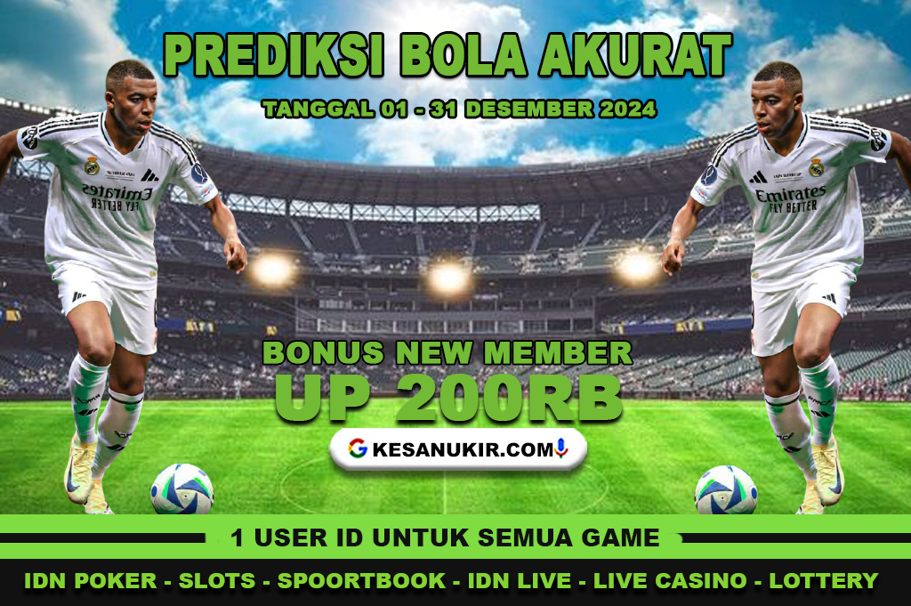 PREDIKSI PERTANDINGAN SEPAK BOLA 02 - 03 DESEMBER 2024