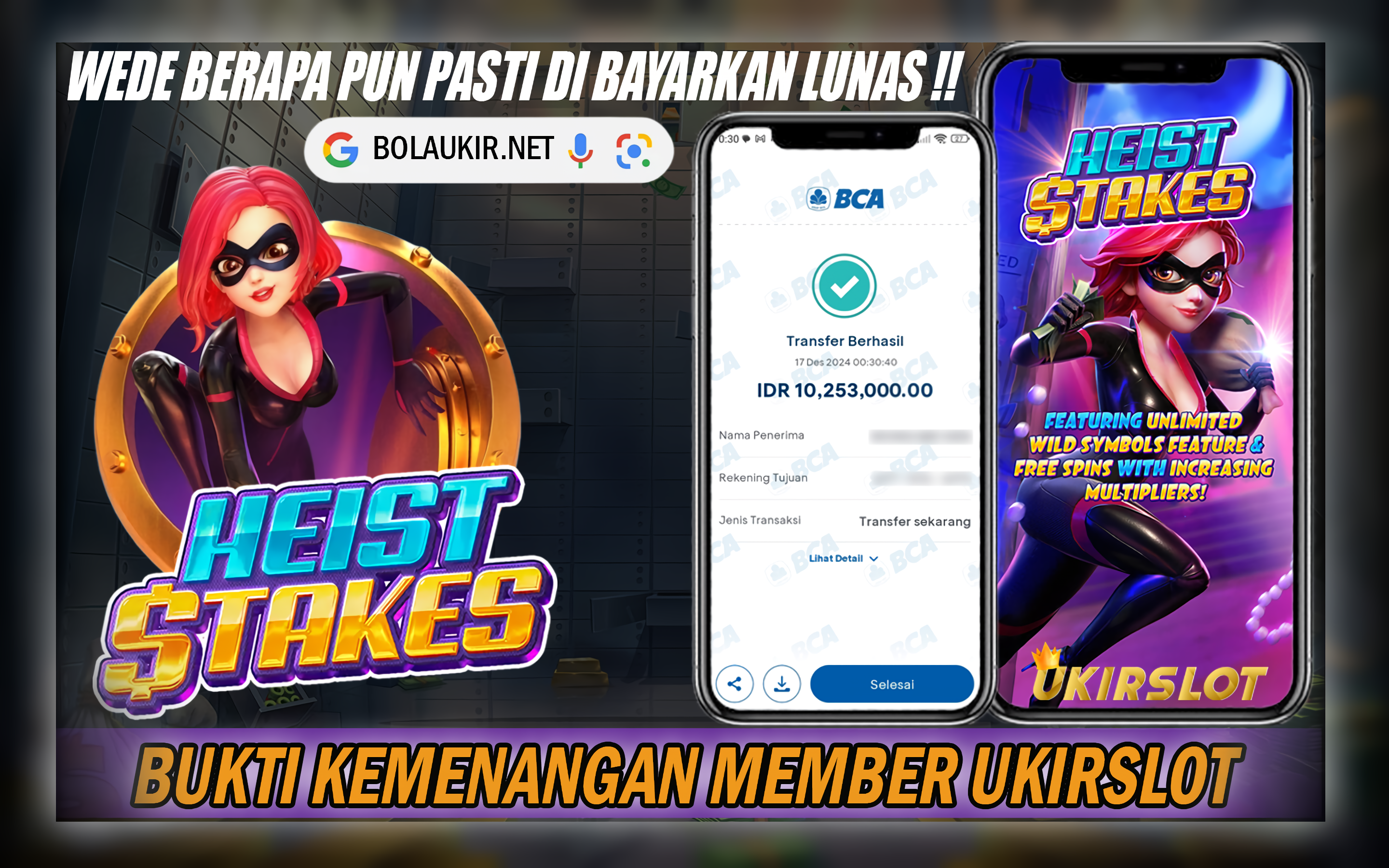 BUKTI PEMENANG HARI INI TANGGAL 17 DESEMBER 2024. UKIRSLOT ADALAH SITUS BETINGAN ONLINE SLOT TERLENGKAP DAN TERPERCAYA