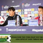 Pesan Shin Tae-yong Buat Egy Maulana Vikri Usai Dipecat dari Timnas Indonesia