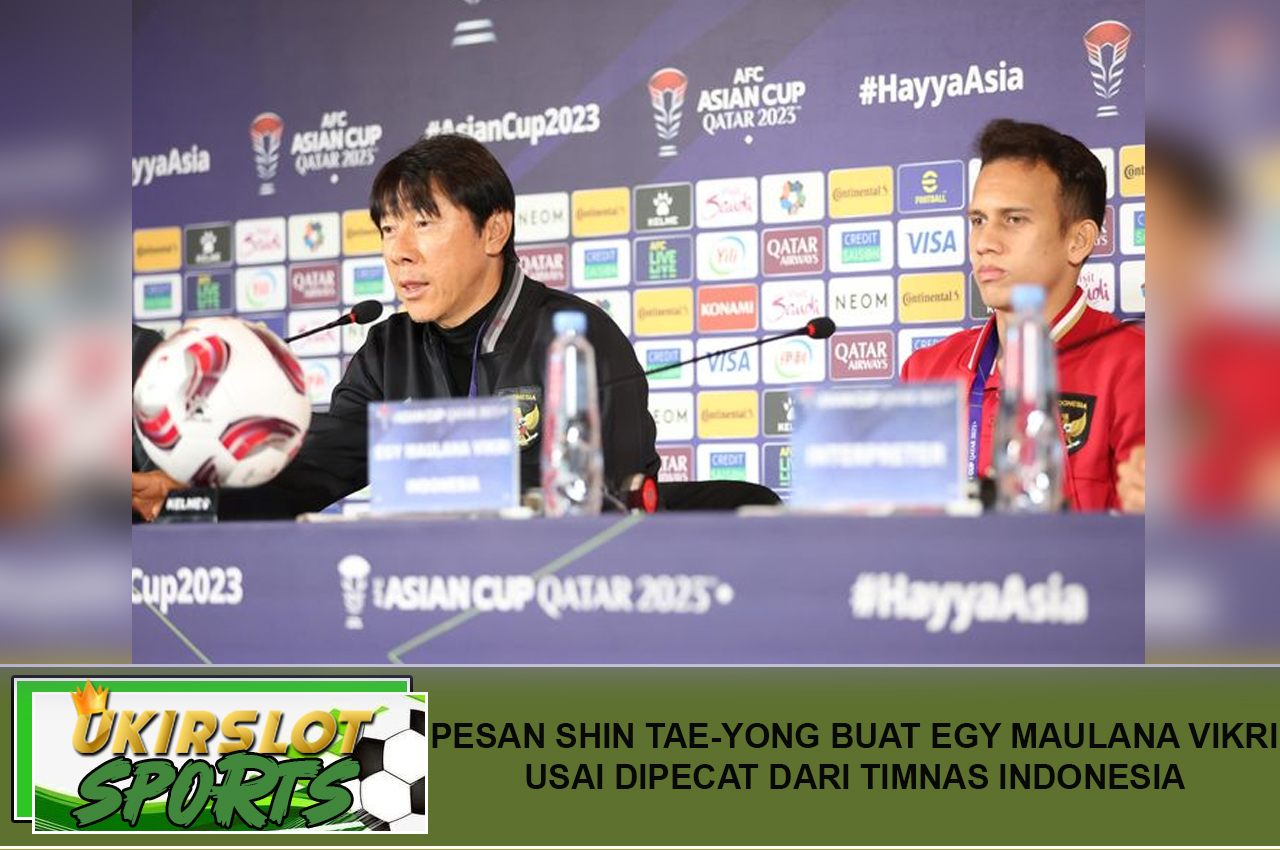 Pesan Shin Tae-yong Buat Egy Maulana Vikri Usai Dipecat dari Timnas Indonesia