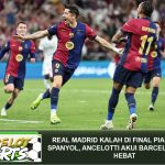 Real Madrid Kalah di Final Piala Super Spanyol, Ancelotti Akui Barcelona Lebih Hebat