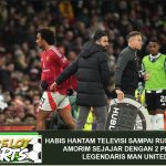 Habis Hantam Televisi sampai Rusak, Ruben Amorim Sejajar dengan 2 Pelatih Legendaris Man United