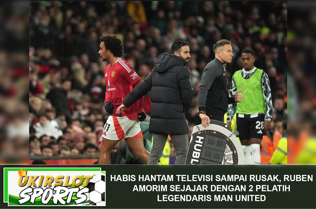 Habis Hantam Televisi sampai Rusak, Ruben Amorim Sejajar dengan 2 Pelatih Legendaris Man United