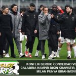 Konflik Sergio Conceicao Vs Davide Calabria Hampir Bikin Khawatir, Untung AC Milan Punya Ibrahimovic