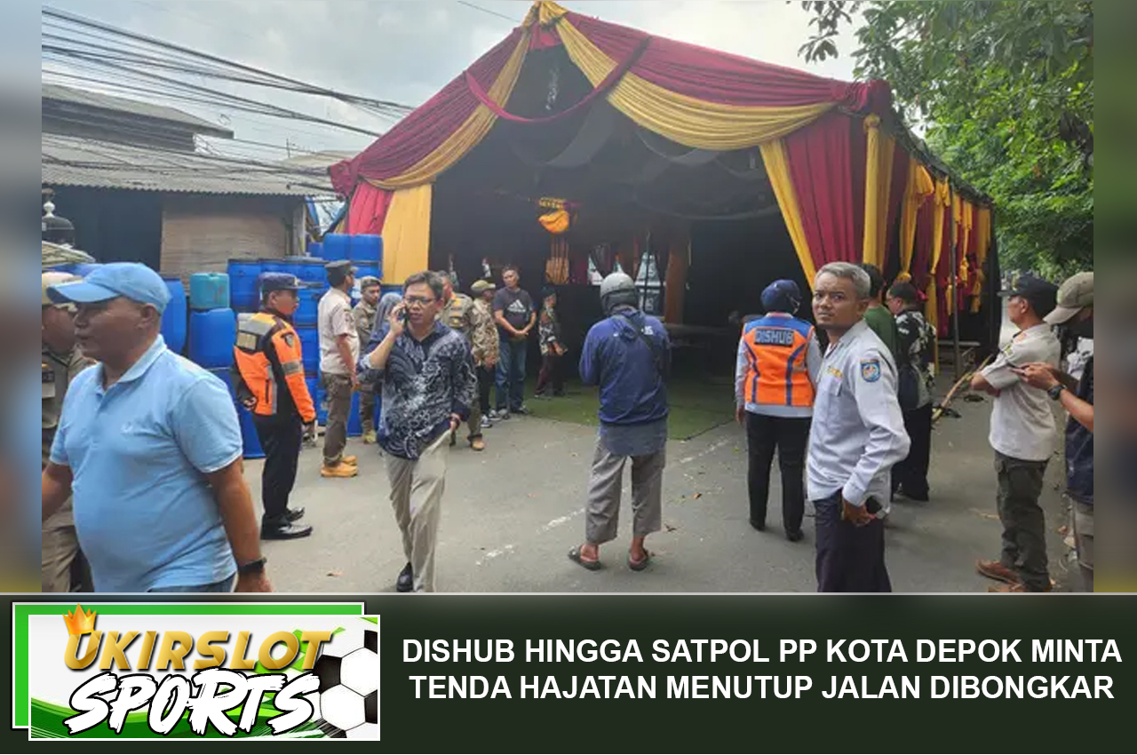 Metro Sepekan: Dishub hingga Satpol PP Kota Depok Minta Tenda Hajatan Menutup Jalan Dibongkar