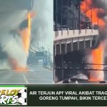 Air Terjun Api’ Viral Akibat Tragedi Minyak Goreng Tumpah, Bikin Tercengang