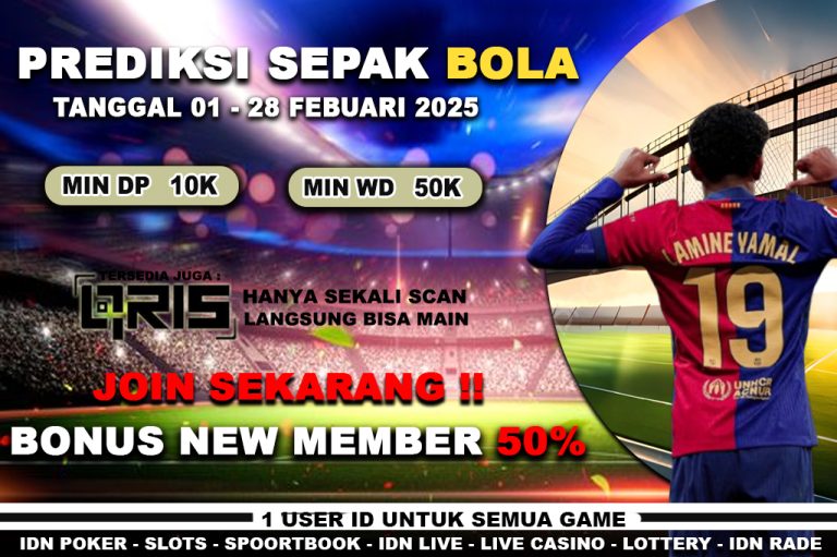 PREDIKSI PERTANDINGAN SEPAK BOLA 19 – 20 FEBUARI 2025