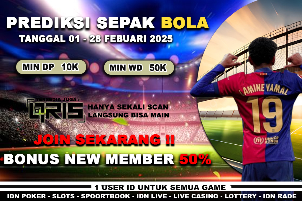 PREDIKSI PERTANDINGAN SEPAK BOLA 01 – 28 FEBUARI 2025