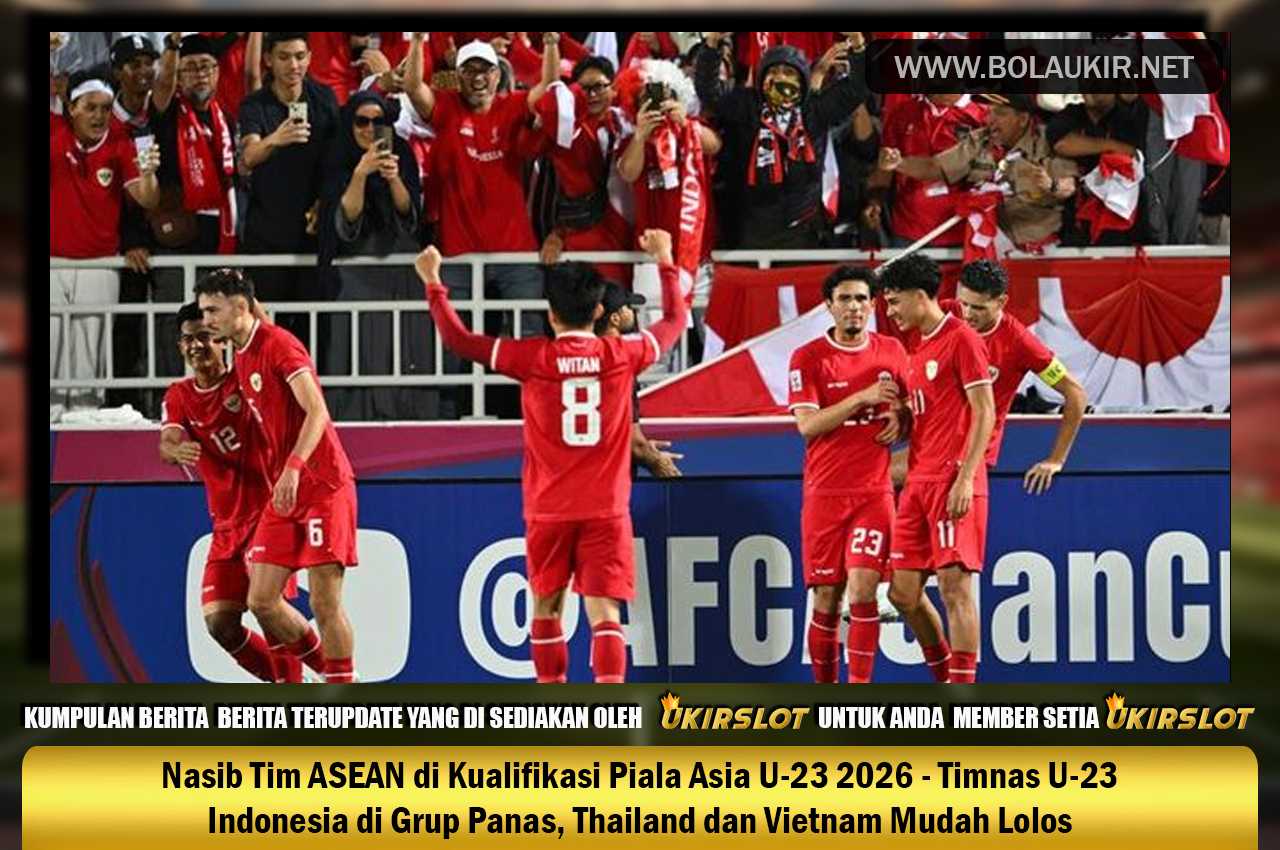Nasib Tim ASEAN di Kualifikasi Piala Asia U-23 2026 - Timnas U-23 Indonesia di Grup Panas, Thailand dan Vietnam Mudah Lolos