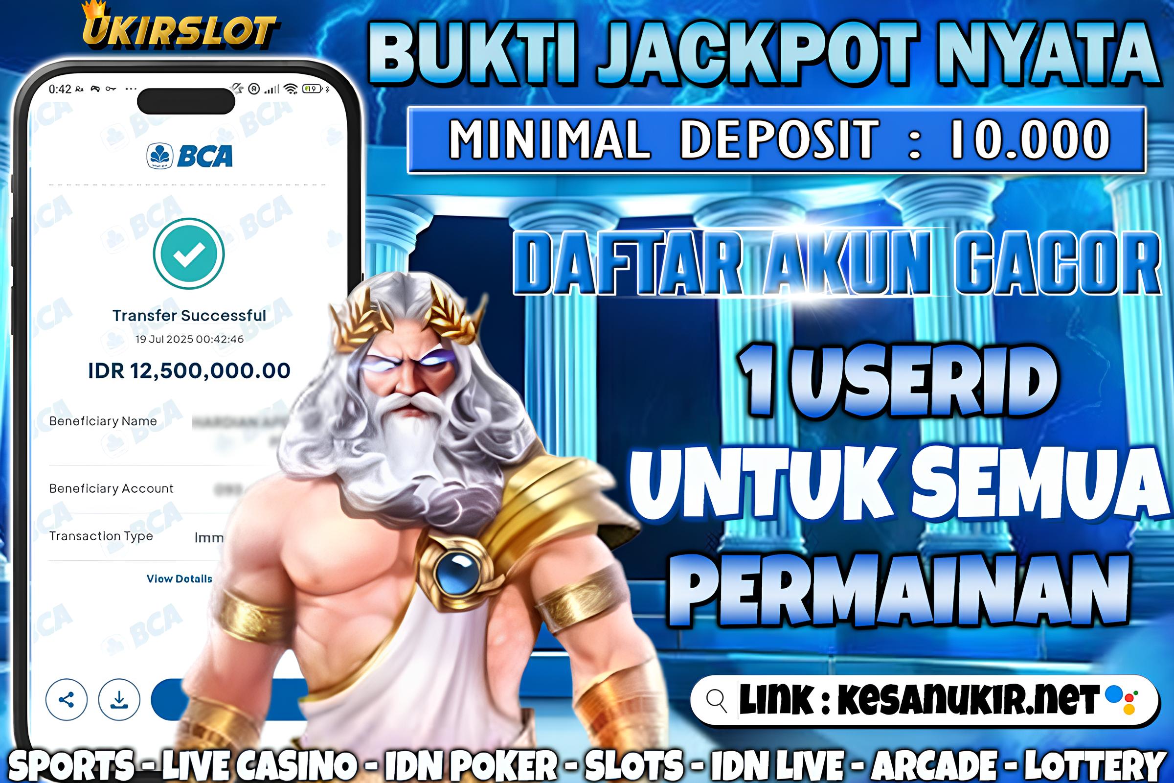 BUKTI KEMENANGAN MEMBER 19 JULI 2025