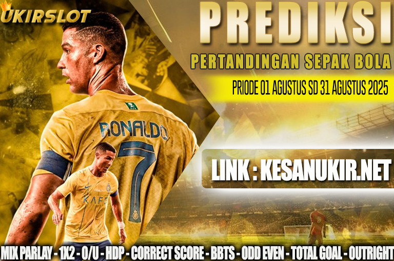PREDIKSI PERTANDINGAN BOLA 01 AGUSTUS – 02 AGUSTUS 2025