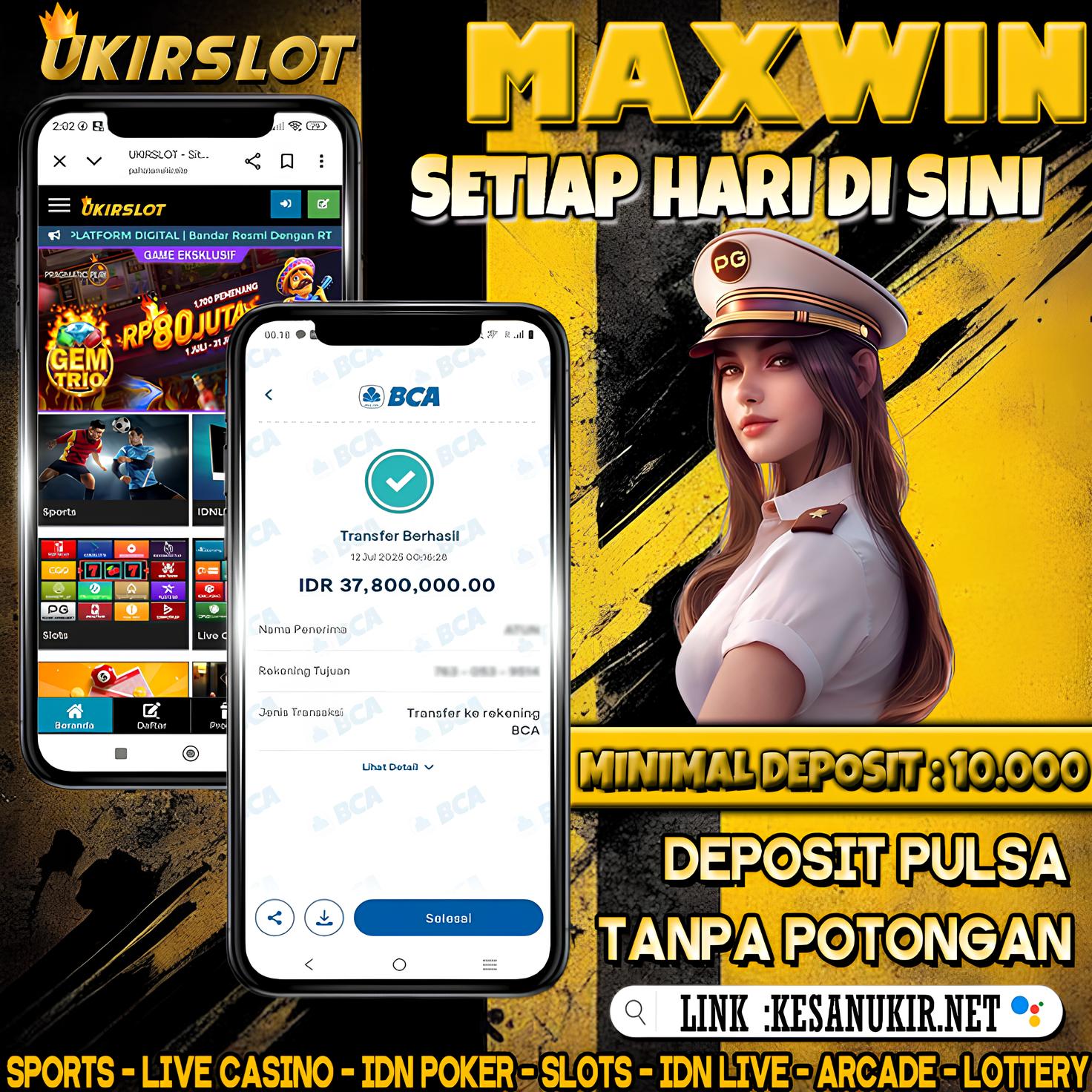 BUKTI KEMENANGAN MEMBER 12 JULI 2025