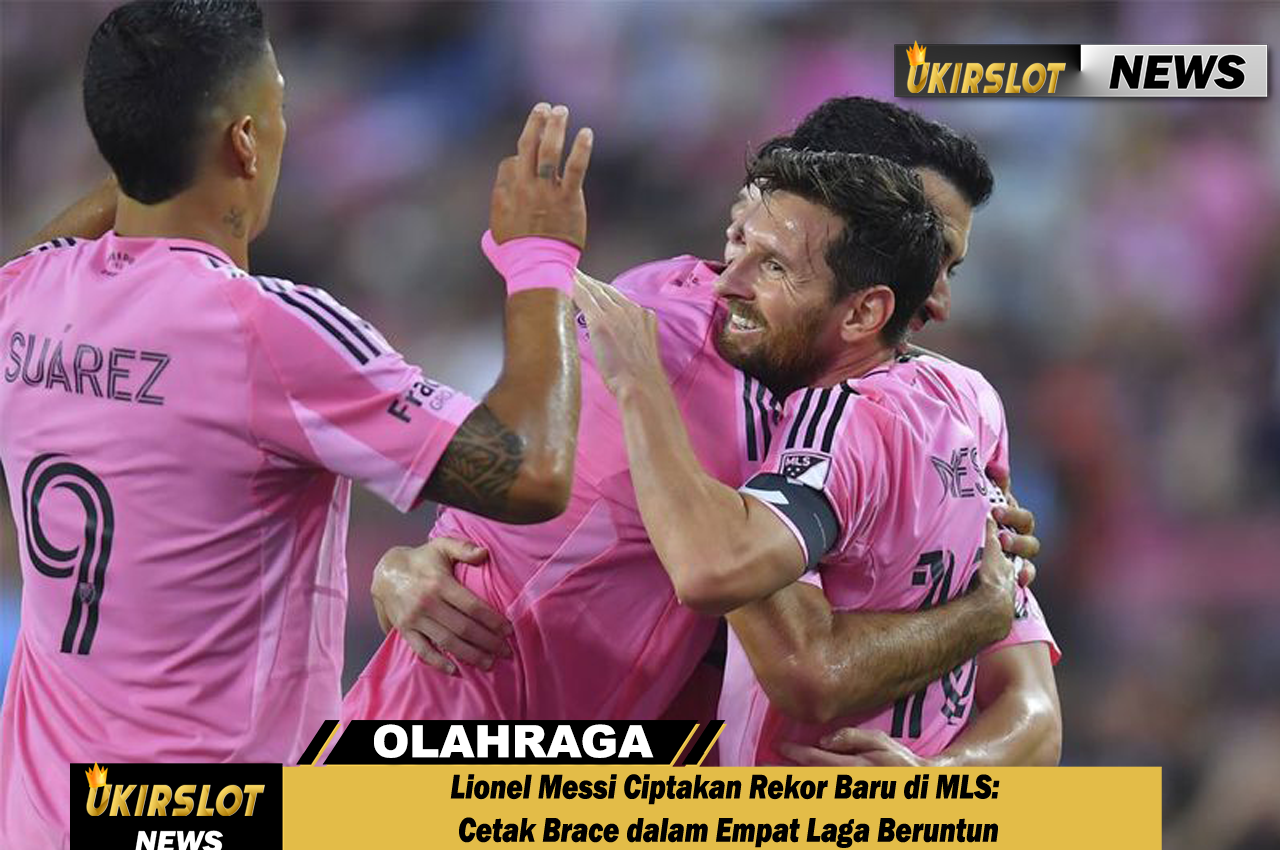 Lionel Messi Ciptakan Rekor Baru di MLS: Cetak Brace dalam Empat Laga Beruntun