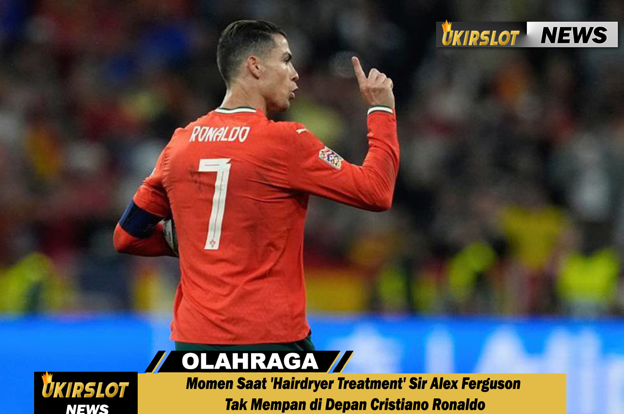 Momen Saat 'Hairdryer Treatment' Sir Alex Ferguson Tak Mempan di Depan Cristiano Ronaldo
