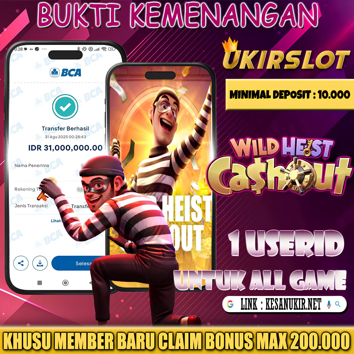 BUKTI KEMENANGAN MEMBER 31 AGUSTUS 2025