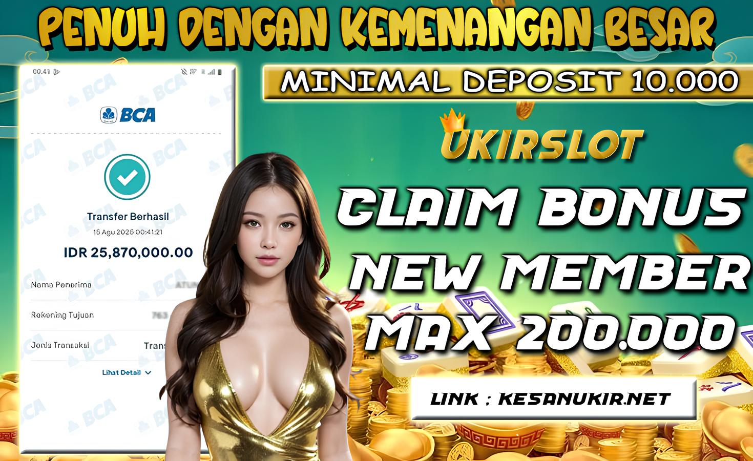 BUKTI KEMENANGAN MEMBER 15 AGUSTUS 2025