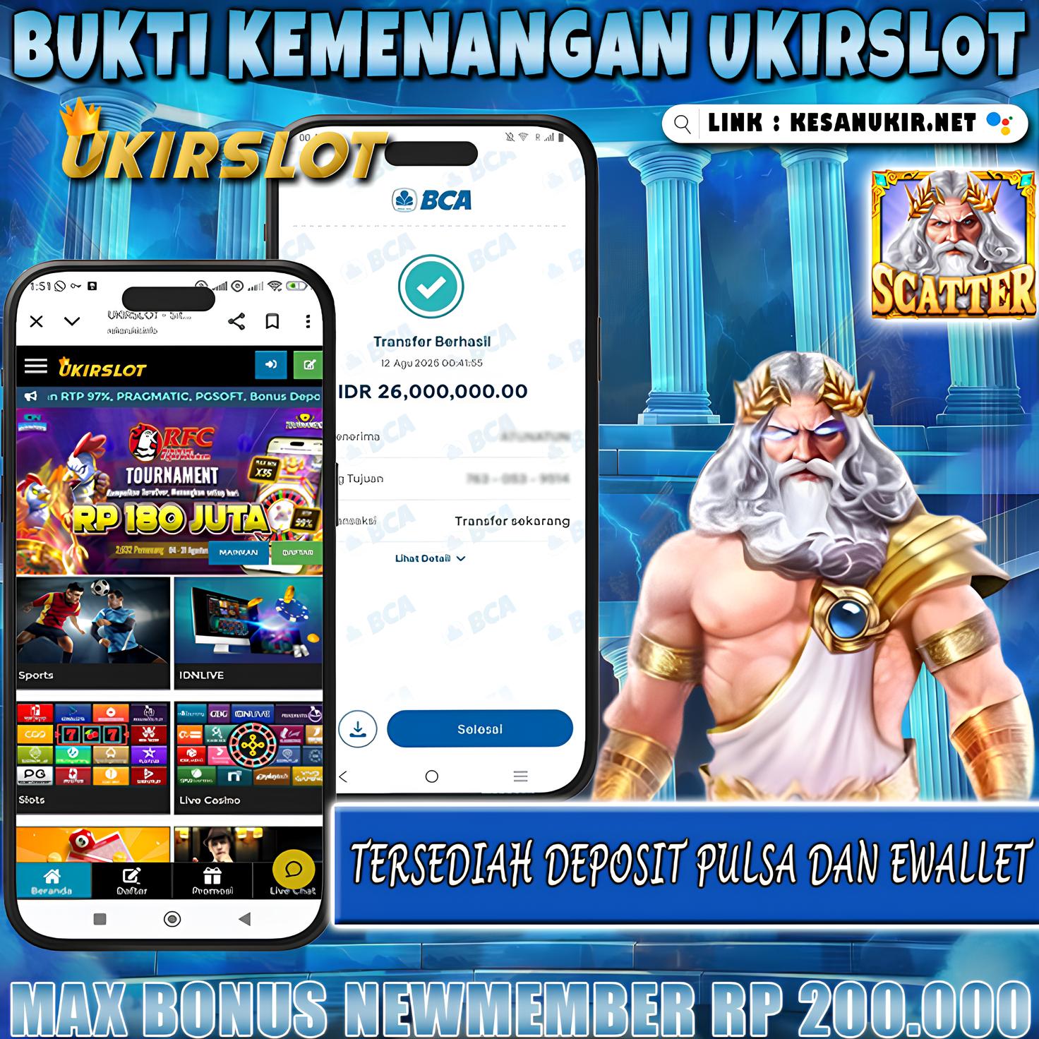 BUKTI KEMENANGAN MEMBER 12 AGUSTUS 2025