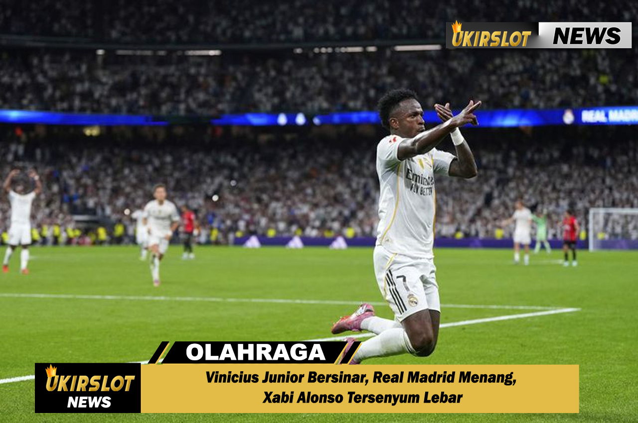 Vinicius Junior Bersinar, Real Madrid Menang, Xabi Alonso Tersenyum Lebar
