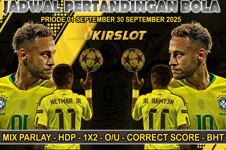 JADWAL PERTANDINGAN SEPAKBOLA 01 SEPTEMBER – 02 SEPTEMBER 2025