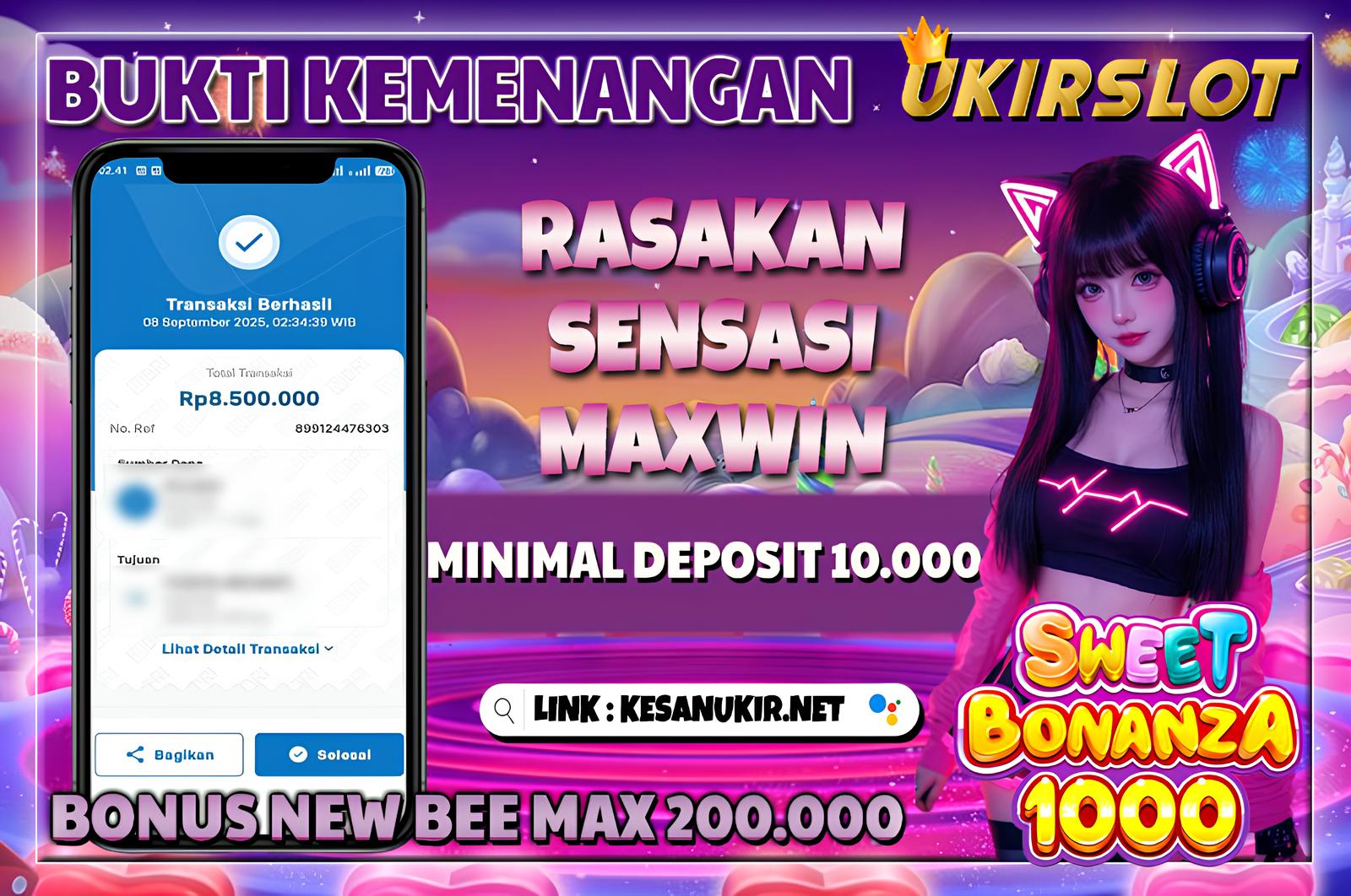 BUKTI KEMENANGAN MEMBER 08 SEPTEMBER 2025