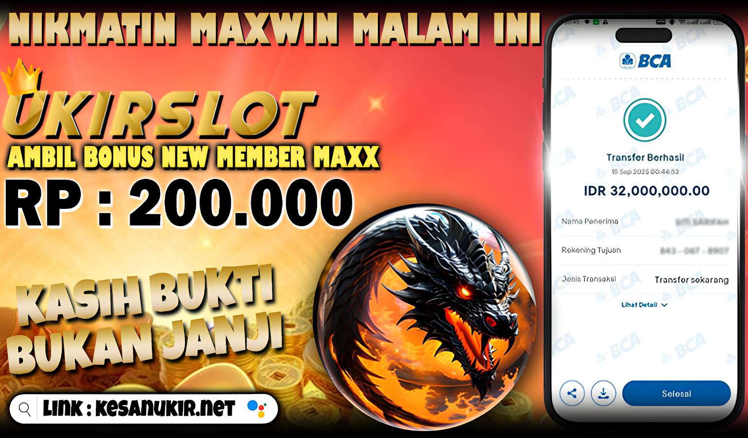 BUKTI KEMENANGAN MEMBER 15 SEPTEMBER 2025